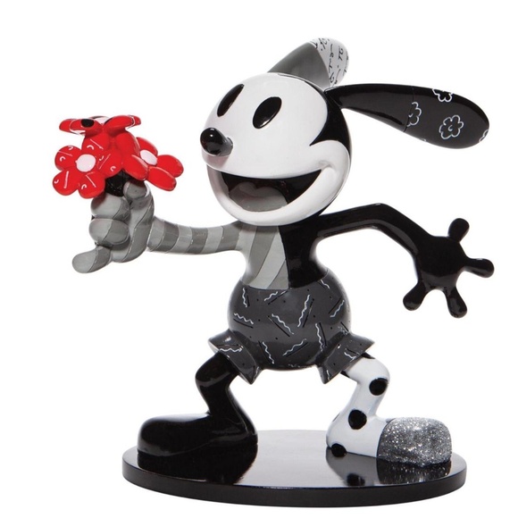 Disney Oswald The Rabbit Figurine by Romero Britto 7.5 IN * NEW *